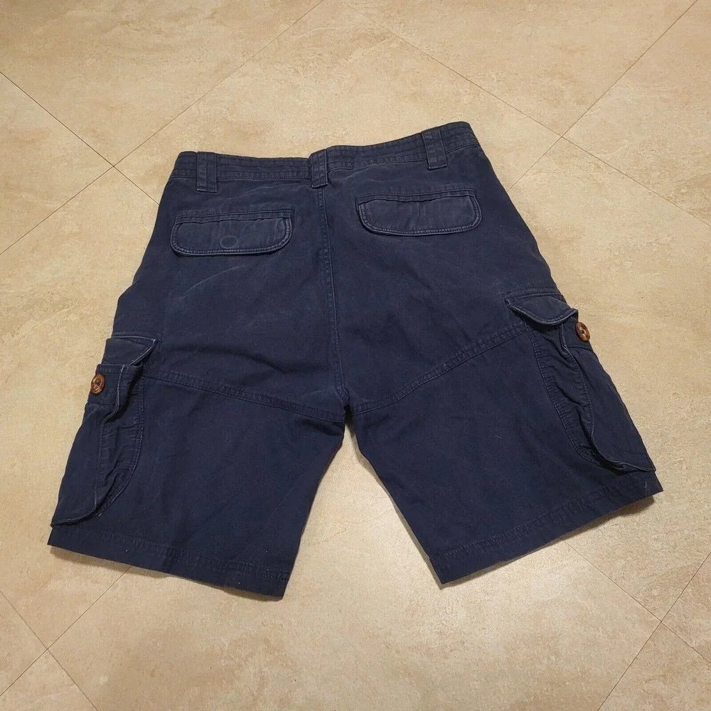 UCLA University Los Angeles California Mens Size 30 Chino‎ Navy Cotton Shorts